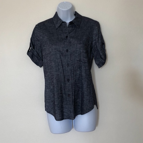 Linen Button Up - Picture 4 of 7